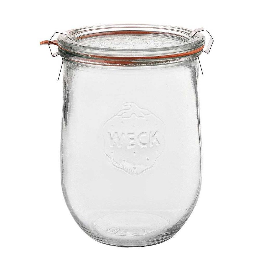 Wheel and Barrow Preserving Jar 1L Tulip | Preserving Jars & Accessories