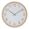 Wheel and Barrow Wall Clock Leonard Natural & White 41.5X41.5X5.5Cm | Wall Clocks