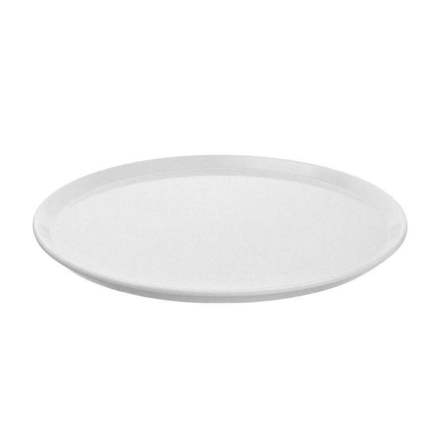 Wheel and Barrow Melamine Cake Plate 30Cm White | Melamine