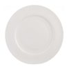 Wheel and Barrow Bone China Rim Dinner Plate 28Cm White | Bone China Rim