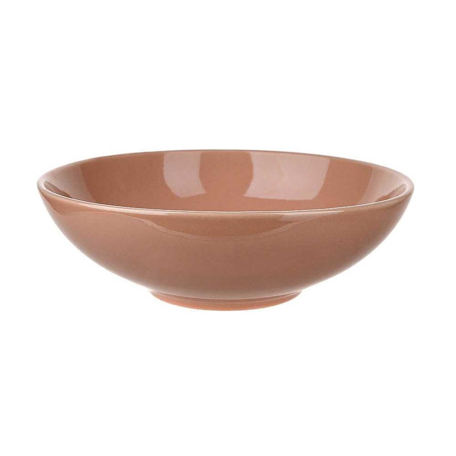 Wheel and Barrow Stoneware Bowl Clay Pink 20Cm | Stoneware