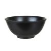 Wheel and Barrow Noodle Bowl Black 18X8Cm | Black Dinnerware