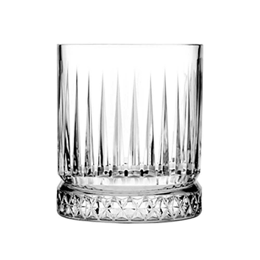 Wheel and Barrow Ribbed Whisky Glass Elysia 355Ml | Elysia