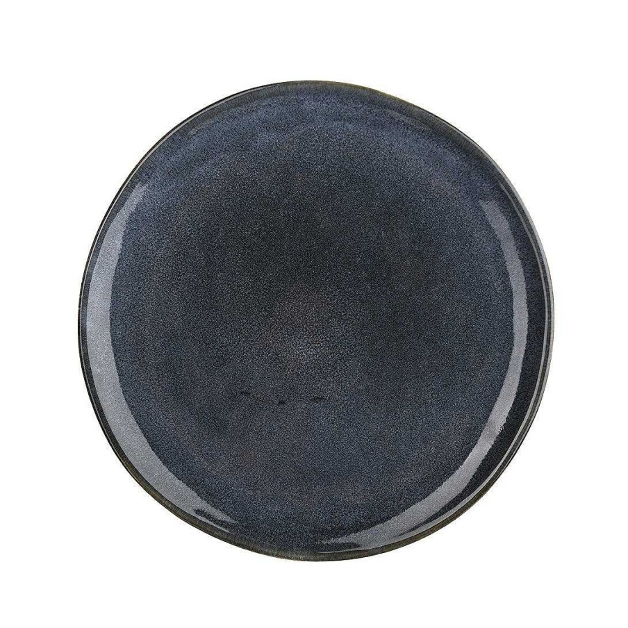 Wheel and Barrow Stoneware Side Plate Mediterranean Blue 20Cm | Stoneware