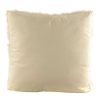 Wheel and Barrow Faux Fur Cushion With Velvet Back White 50X50Cm | Bedroom