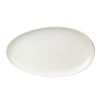 Wheel and Barrow Porcelain Platter Oval White 41X24X5Cm | Serving Platters