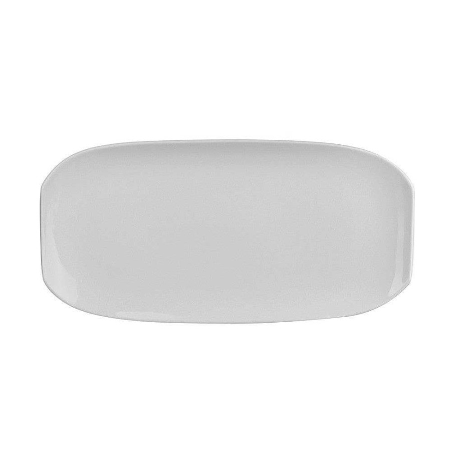 Wheel and Barrow Porcelain Plate Rectangular 53X27Cm | Serving Platters