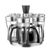 Wheel and Barrow Spice Set 7 Piece Stainless Steel | Condiments