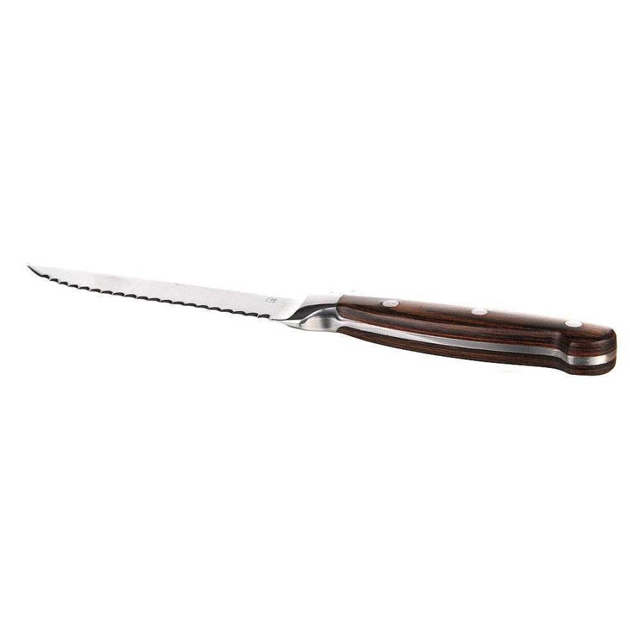 Wheel and Barrow Steak Knife Pakka Handle | Knives