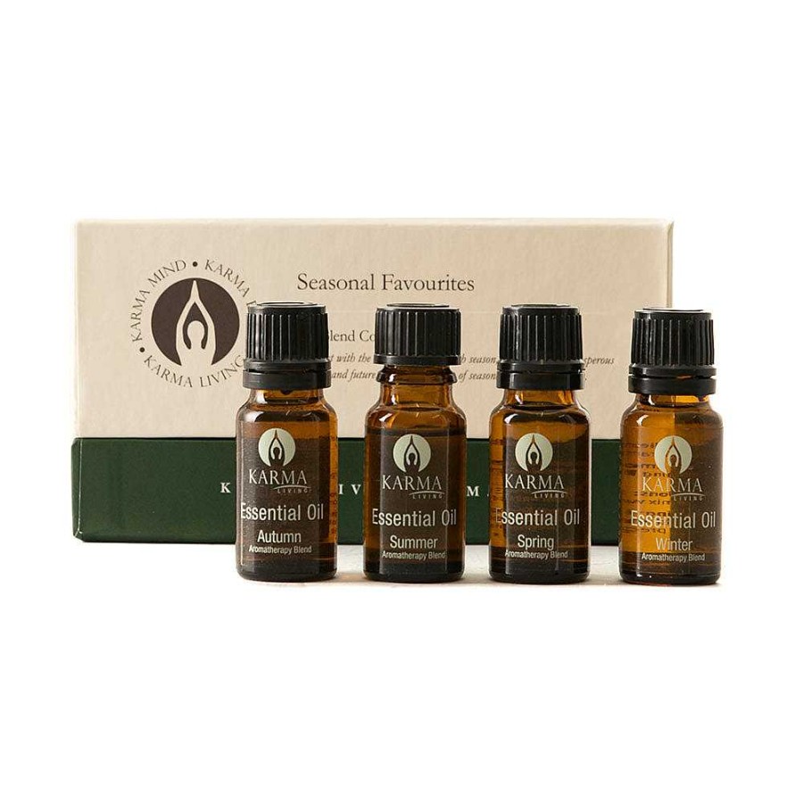 Wheel and Barrow Seasonal Essential Oil Blends Set | Ultrasonic Diffusers & Essential Oils