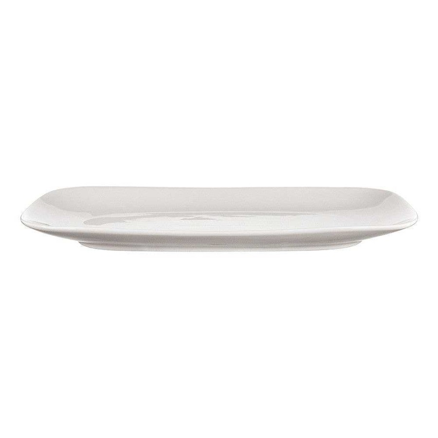 Wheel and Barrow Bone China Platter 34X17Cm White | Serving Platters