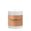 Wheel and Barrow Pillar Candle White 7X7.5Cm | Candles & Home Fragrance