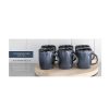 Wheel and Barrow Stoneware Mug Set/6 Mediterranean Blue | Stoneware