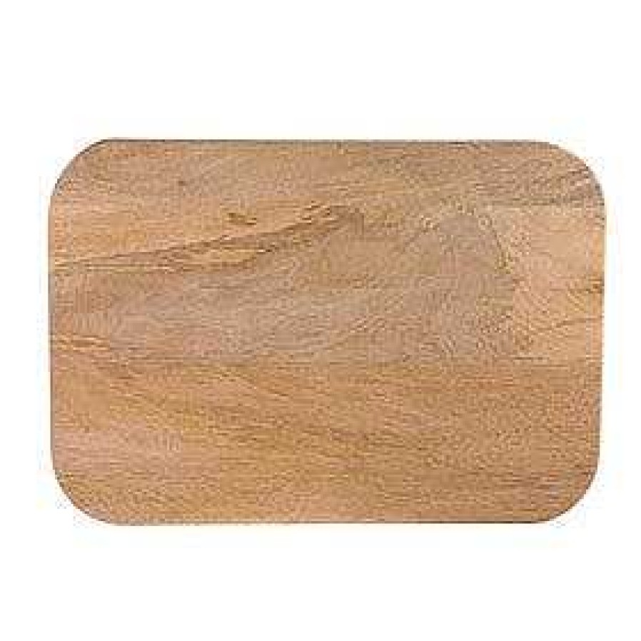 Wheel and Barrow Mango Wood Board Rectangle 38X25X2.5Cm | Wooden Boards