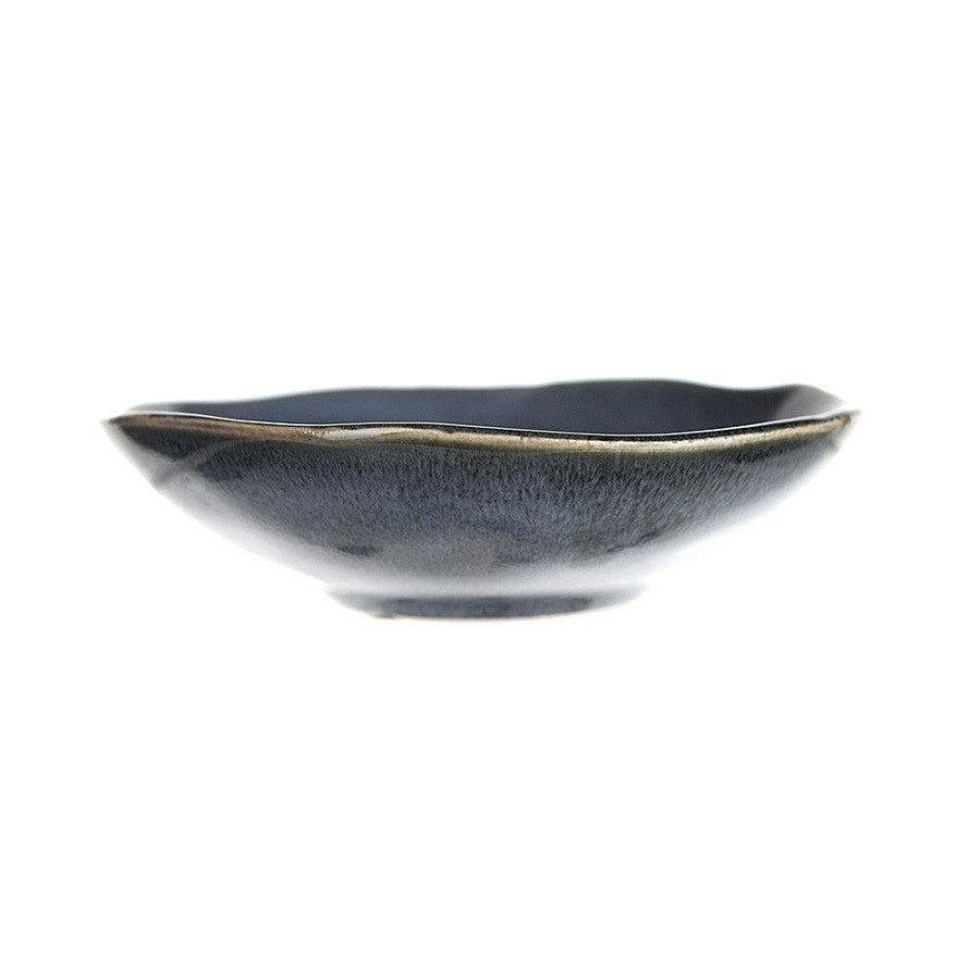 Wheel and Barrow Stoneware Condiment Bowl Mediterranean Blue 11Cm | Condiment & Dip Bowls