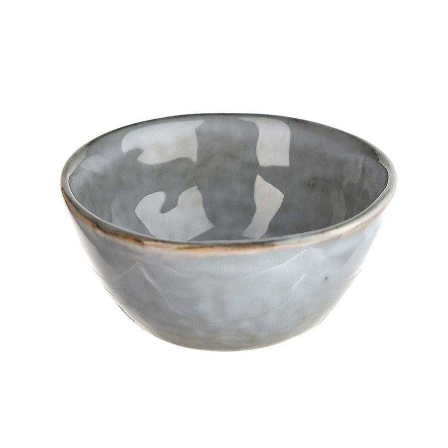 Wheel and Barrow Stoneware Dip Bowl Light Blue 8.5Cm | Stoneware Light Blue