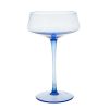 Wheel and Barrow Coupe Glass Cornflower Blue 270Ml | Cocktail