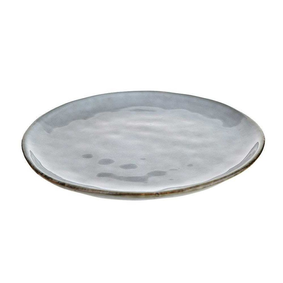 Wheel and Barrow Stoneware Side Plate Light Blue 20Cm | Stoneware