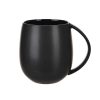 Wheel and Barrow Mug Matt Black 400Ml | Coloured Mugs