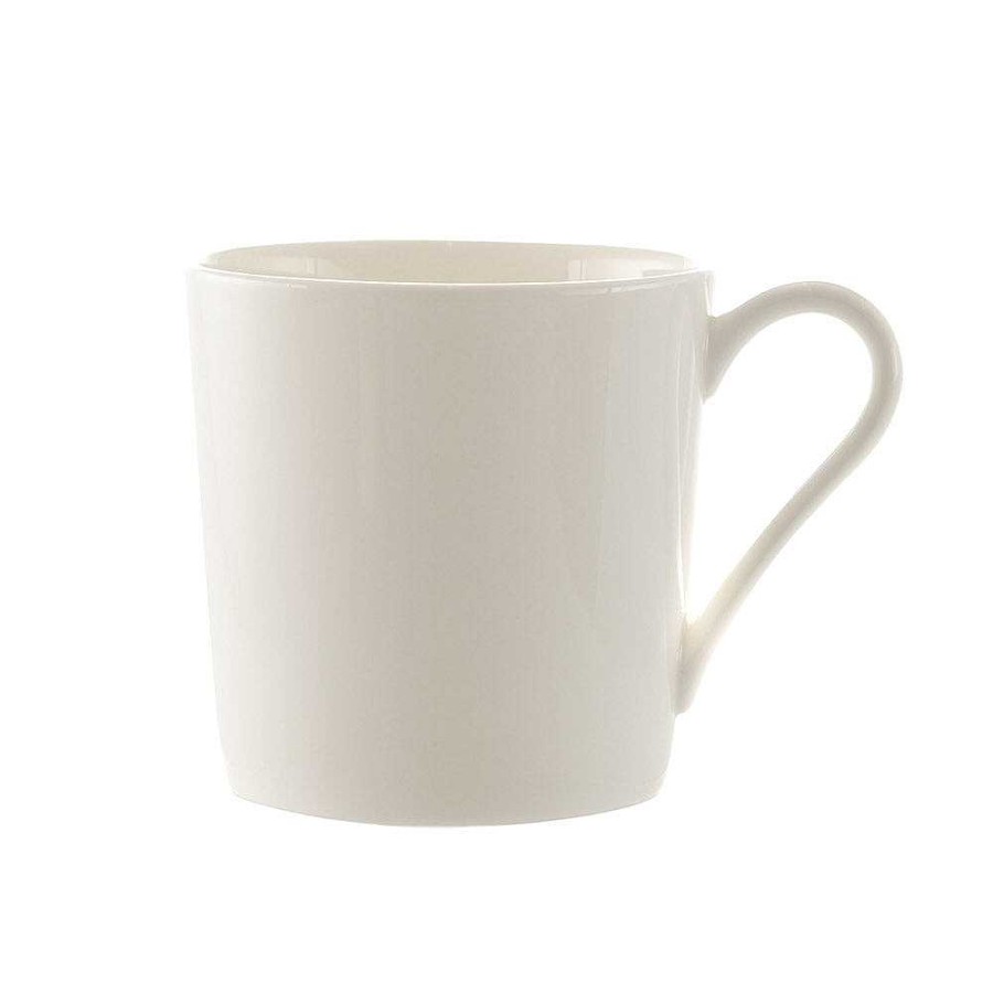 Wheel and Barrow Bone China Mug 340Ml White | Mugs