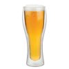 Wheel and Barrow Pilsner Double Wall Beer Glass 490Ml | Beer Glasses