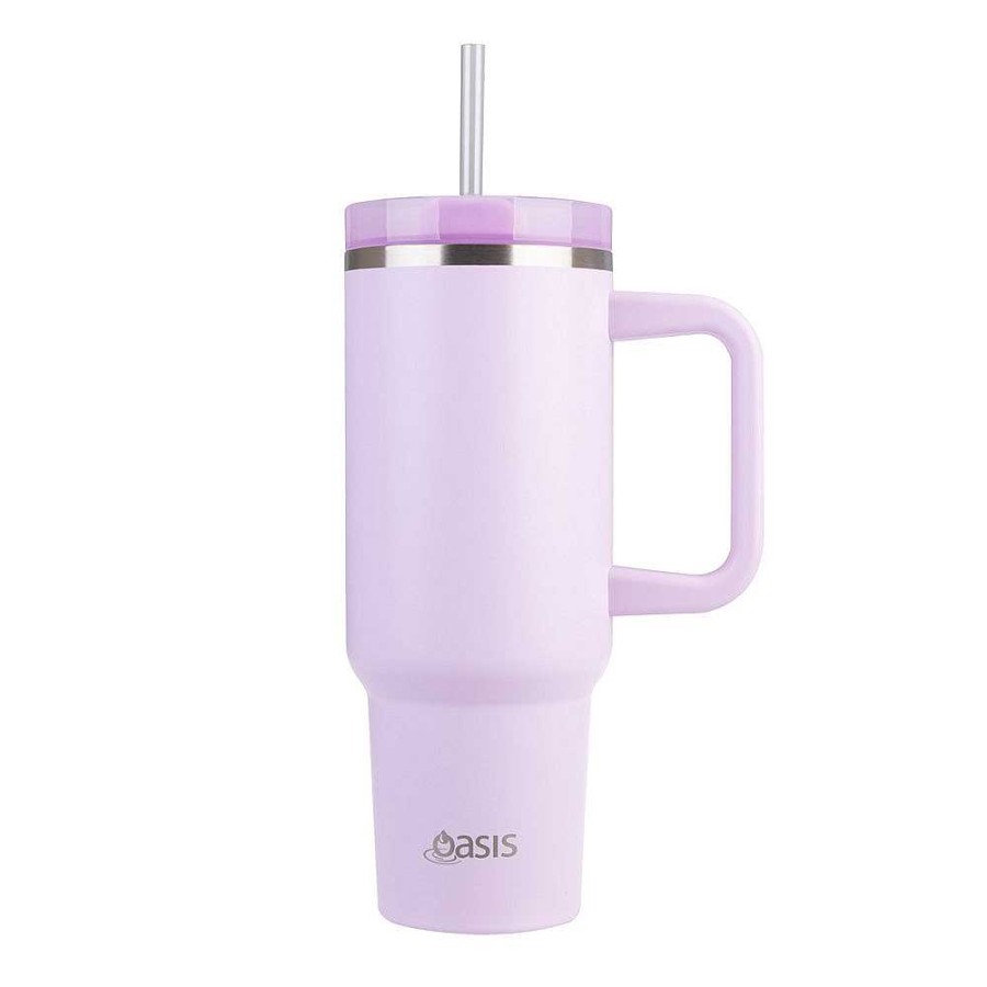 Wheel and Barrow Oasis Commuter Tumbler Orchid 1.2L | Hydration