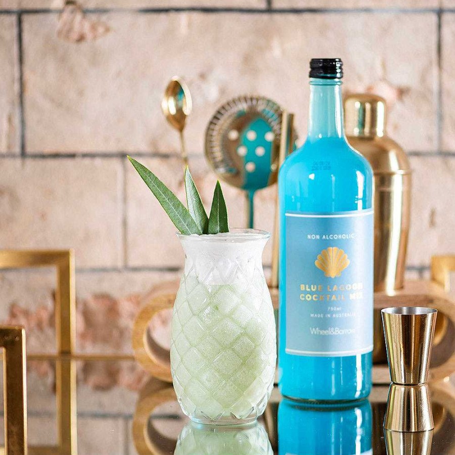 Wheel and Barrow Cocktail Mix Blue Lagoon 750Ml | Cocktail Mixes