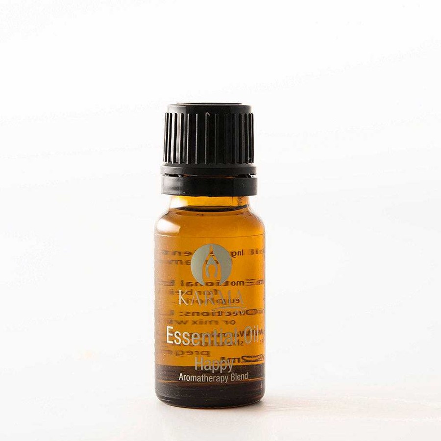 Wheel and Barrow Essential Oil Blend Happy 12Ml | Pamper