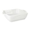 Wheel and Barrow Porcelain Baking Dish Square 20Cm | Slow Cooking