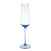 Wheel and Barrow Champagne Flute Cornflower Blue 240Ml | Champagne