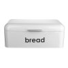 Wheel and Barrow Bread Bin White 42.5X23X16.5Cm | Home Storage