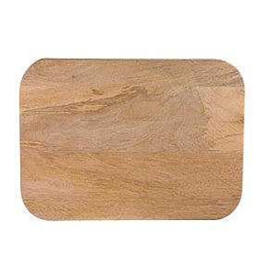 Wheel and Barrow Mango Wood Board Rectangle 38X25X2.5Cm | Chopping Boards