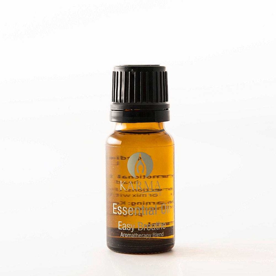 Wheel and Barrow Essential Oil Blend Easy Breathe 12Ml | Ultrasonic Diffusers & Essential Oils