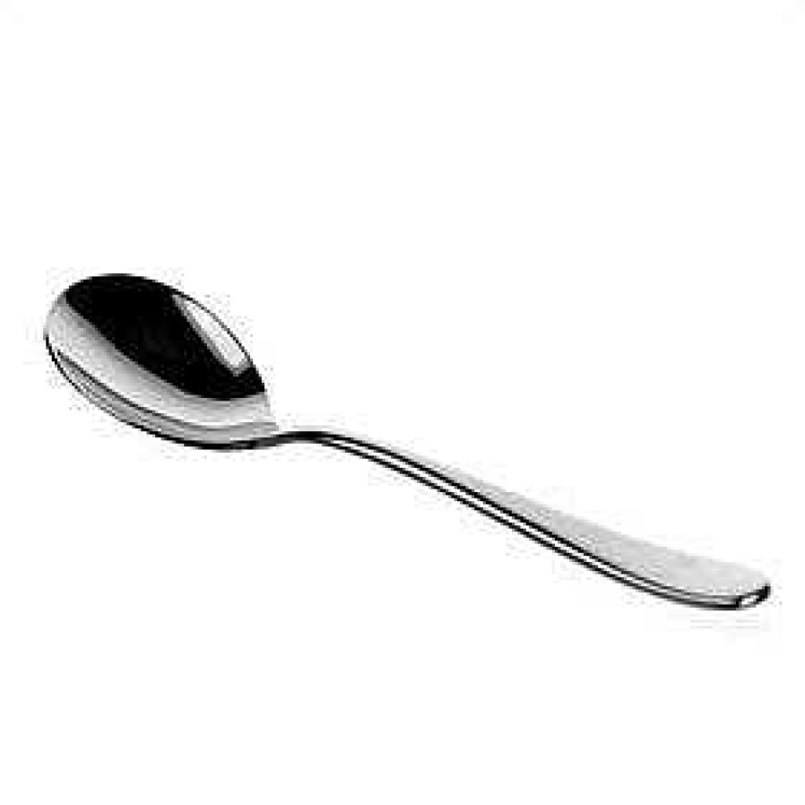 Wheel and Barrow Fruit Spoon Caffe 18/10 Stainless Steel 14Cm | Caffe Cutlery Range