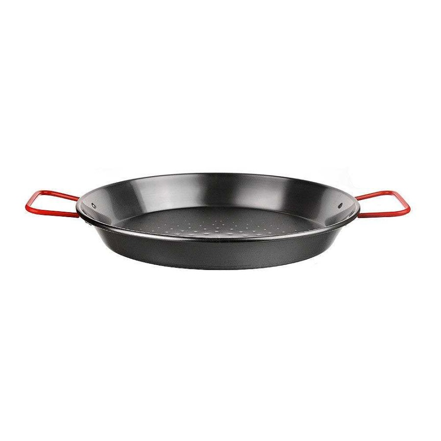 Wheel and Barrow Polished Steel Paella Pan 40Cm | Featured