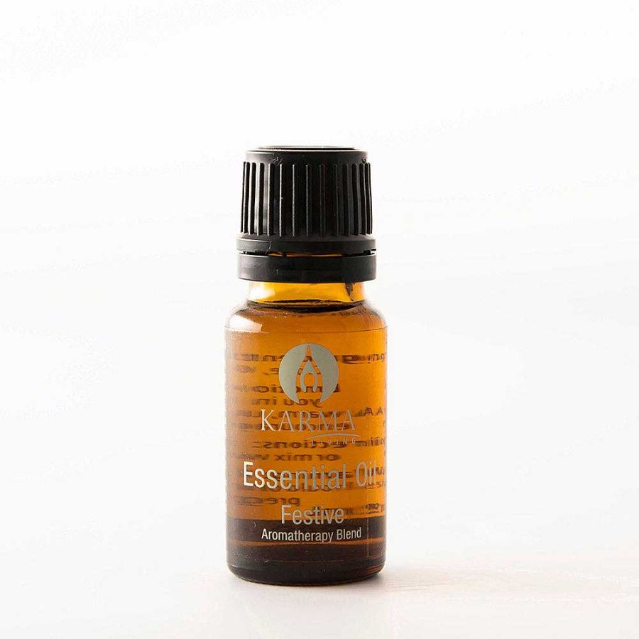 Wheel and Barrow Essential Oil Blend Festive 12Ml | Ultrasonic Diffusers & Essential Oils