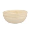 Wheel and Barrow Bowl Round Alabaster White & Vanilla 14Cm | Condiment & Dip Bowls