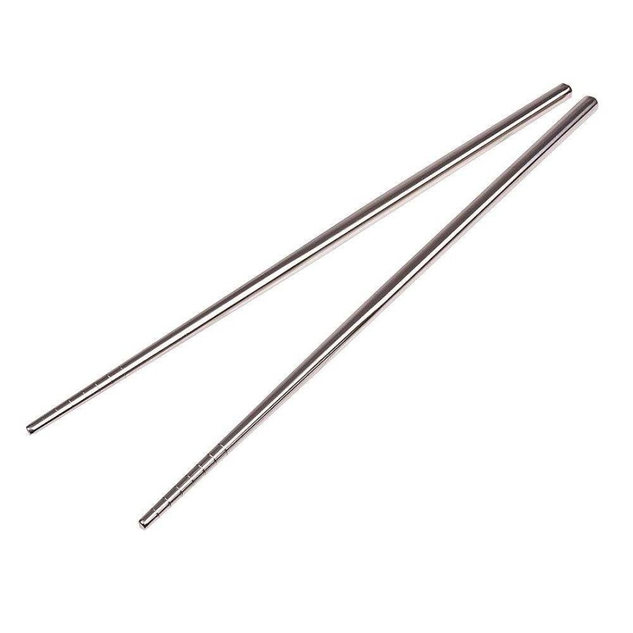 Wheel and Barrow Stainless Steel Chopsticks Pair | Cutlery