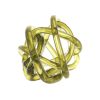 Wheel and Barrow Ornament Glass Knot Green 15Cm | Decorative Items