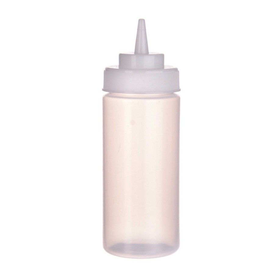 Wheel and Barrow Squeeze Bottle Clear 480Ml | Kitchen Gadgets