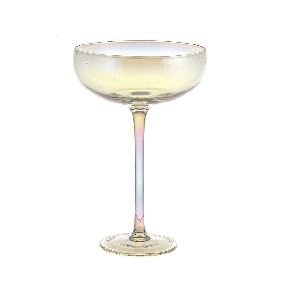 Wheel and Barrow Coupe Glass Pearlised 360Ml | Champagne