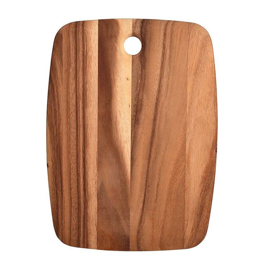 Wheel and Barrow Acacia Wood Board Tablet With Hole Handle 30X40Cm | Wooden Boards