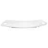 Wheel and Barrow Porcelain Rectangle Platter With Cut Out Handles 49X24Cm White | Serving Platters