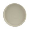 Wheel and Barrow Bowl Round Ceramic Olive/White Stripe 22X3.5Cm | Condiments