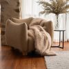 Wheel and Barrow Chair Cloud Butter Beige Boucle 91.5X81X72Cm | Furniture