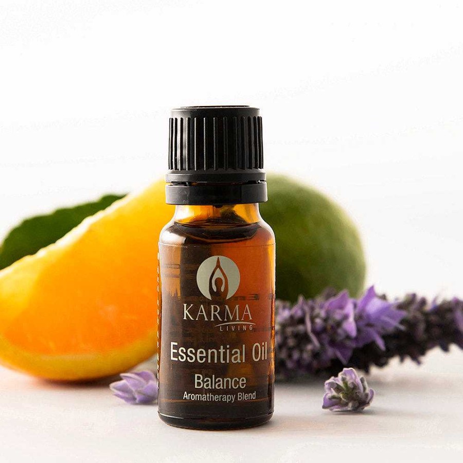 Wheel and Barrow Essential Oil Blend Balance 12Ml | Pamper