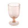 Wheel and Barrow Wine Glass Bubble Rose Pink 350Ml | Wine & Cheese Tasting