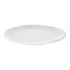 Wheel and Barrow Melamine Plate Speckle White 28Cm | Sunrise Range