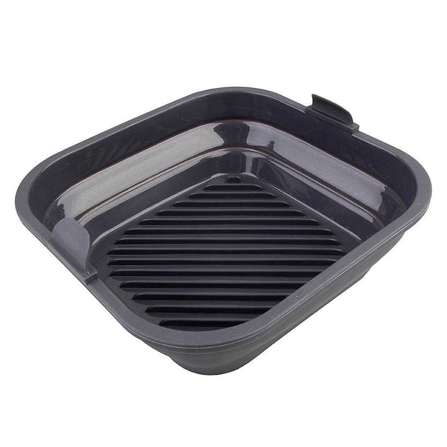 Wheel and Barrow Silicone Air Fryer Collapsible Basket 22Cm | Cake Moulds & Accessories