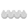 Wheel and Barrow Porcelain Egg Holder 12 Cup White | Condiments